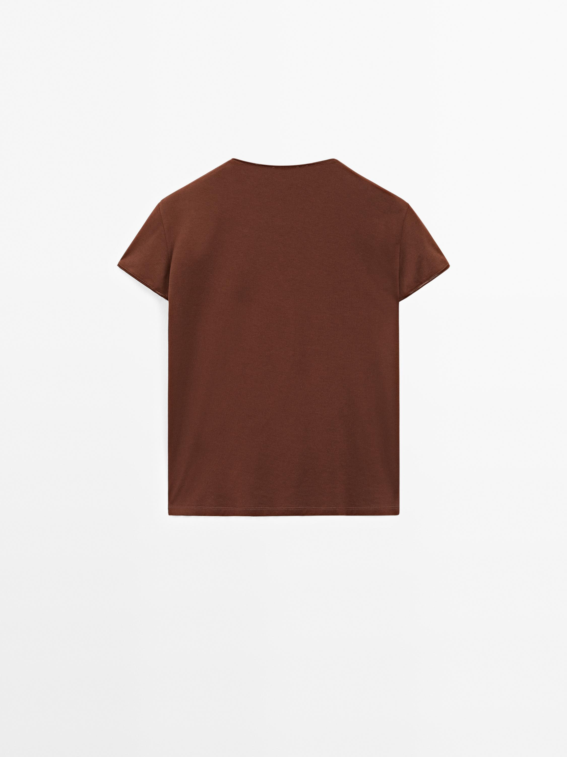 Flowing short sleeve T-shirt